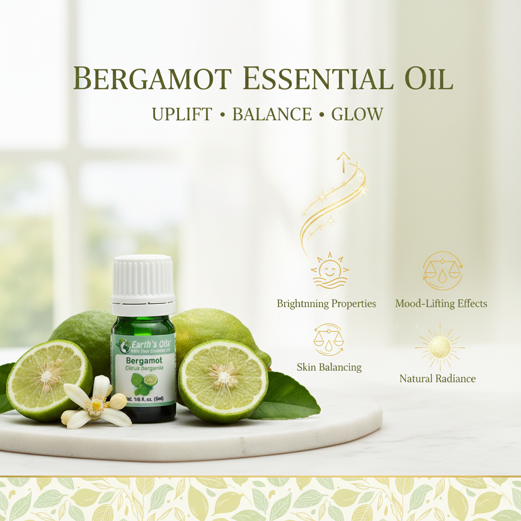 Bergamot Oil Skincare Banner