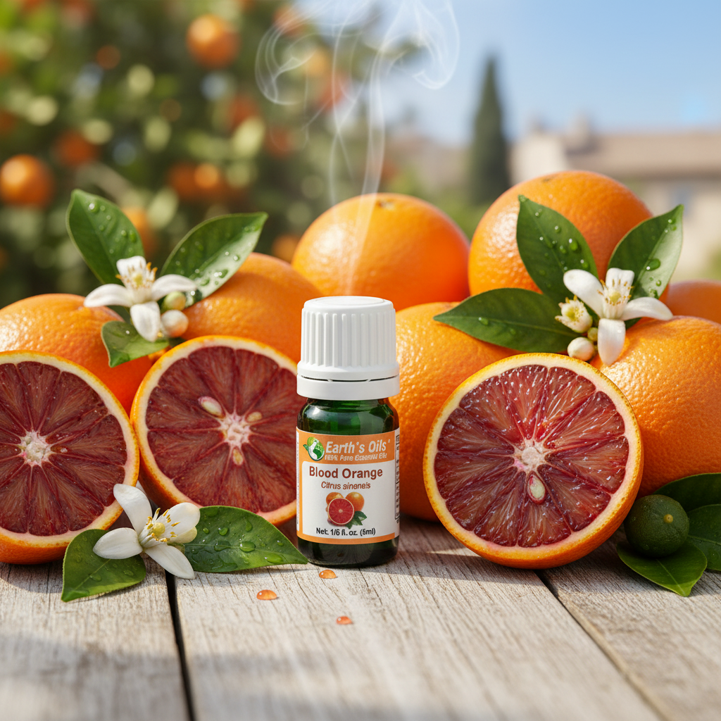 Blood Orange Essential Oil Product Photo
