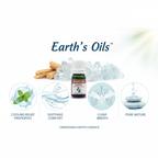 Camphor Oil Skincare Banner - Earth's Oils