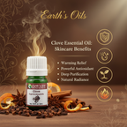 Clove Oil Skincare Banner - Earth's Oils