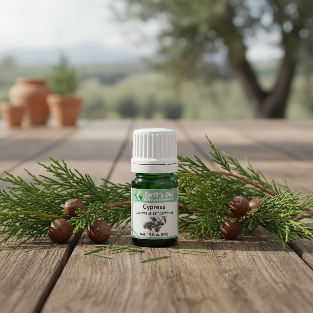 Cypress Essential Oil Product Photo