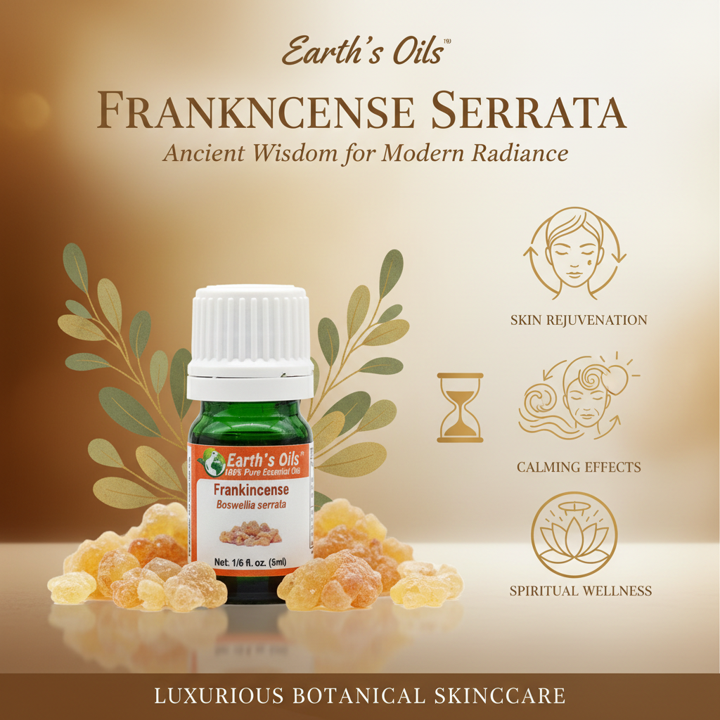Frankincense Oil Skincare Banner