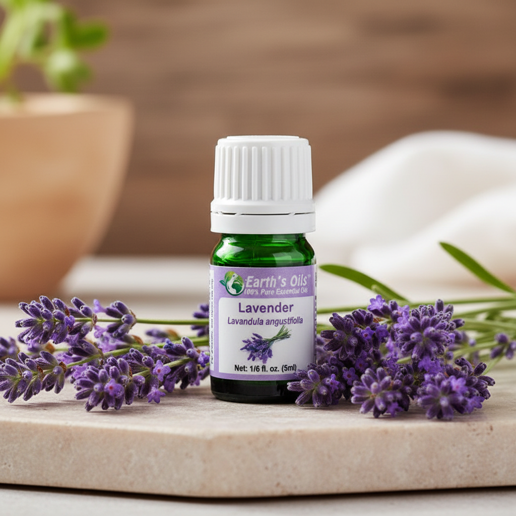 Lavender Essential Oil Product Photo