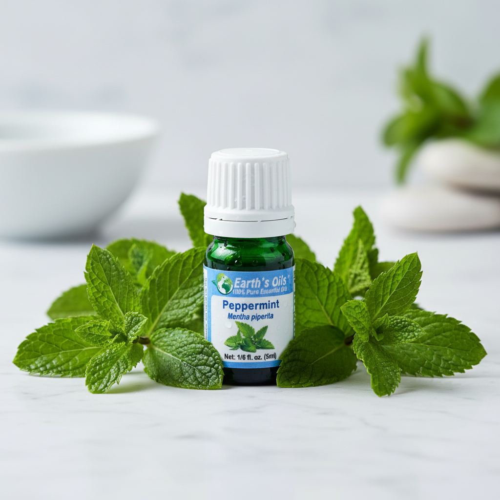 Peppermint Essential Oil Product Photo