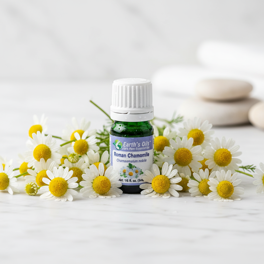 Roman Chamomile Essential Oil Product Photo