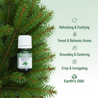 Siberian Fir Essential Oil Aromatherapy Banner - Earth's Oils