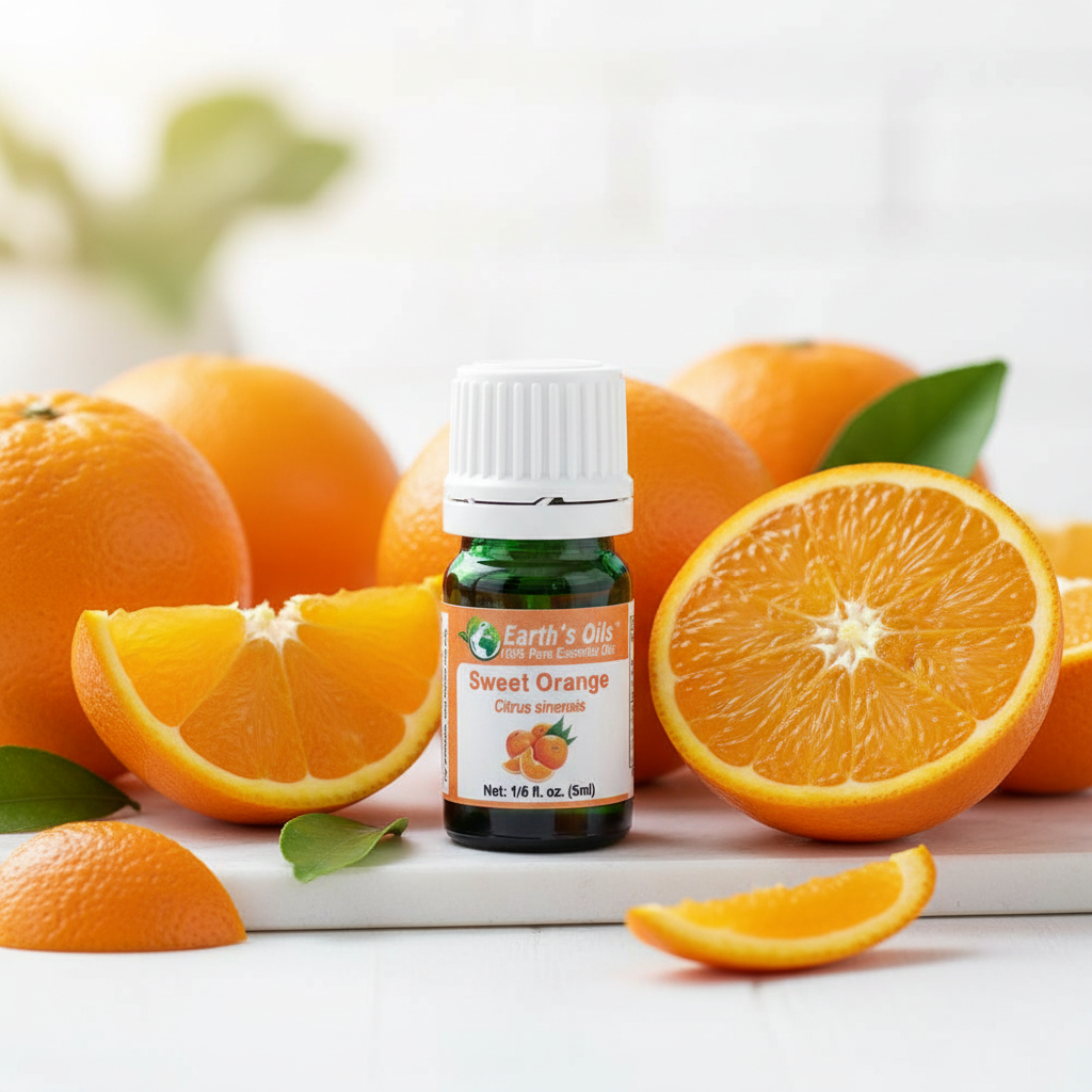 Sweet Orange Essential Oil Product Photo