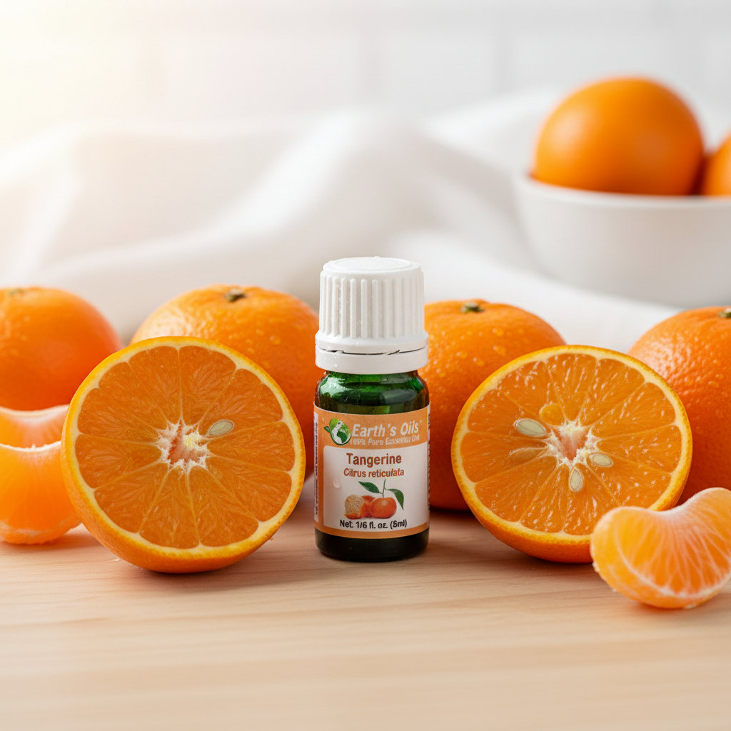 Tangerine Essential Oil Product Photo