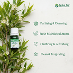 Tea Tree Essential Oil Aromatherapy Banner - Earth's Oils