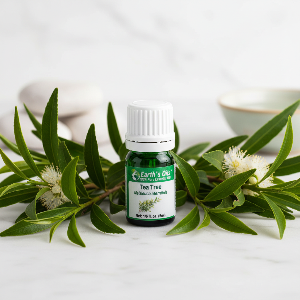 Tea Tree Essential Oil Product Photo