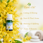 Ylang Ylang Essential Oil Aromatherapy Banner - Earth's Oils
